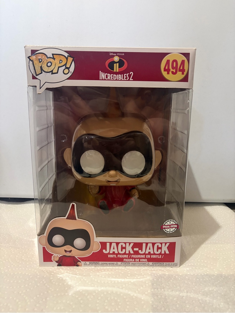 Funko Pop Incredibles 2 Jack-Jack 494 10" Jumbo Target Exclusive Disney Vinyl